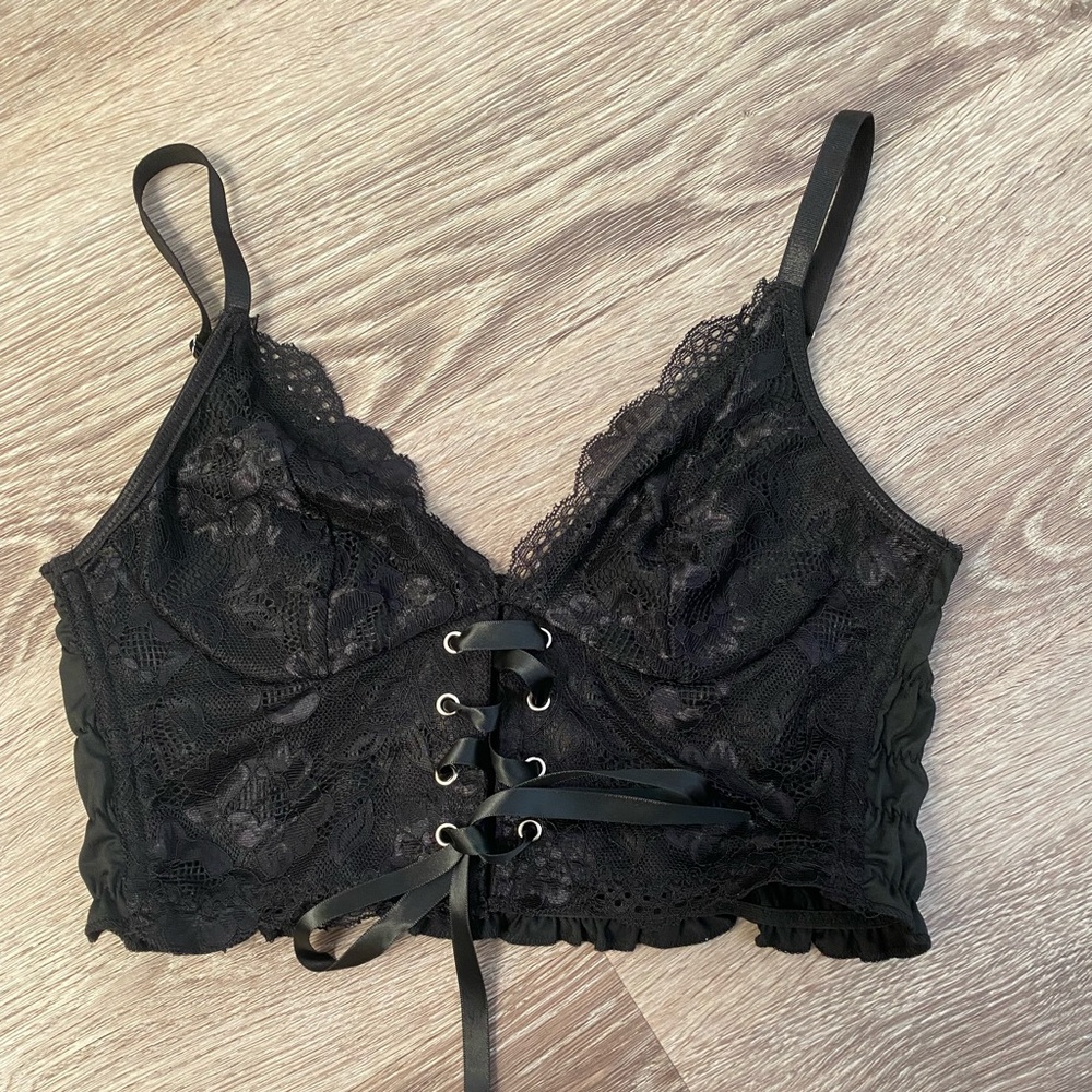 Never worn Shein Lace Adjustable Bustier Corset